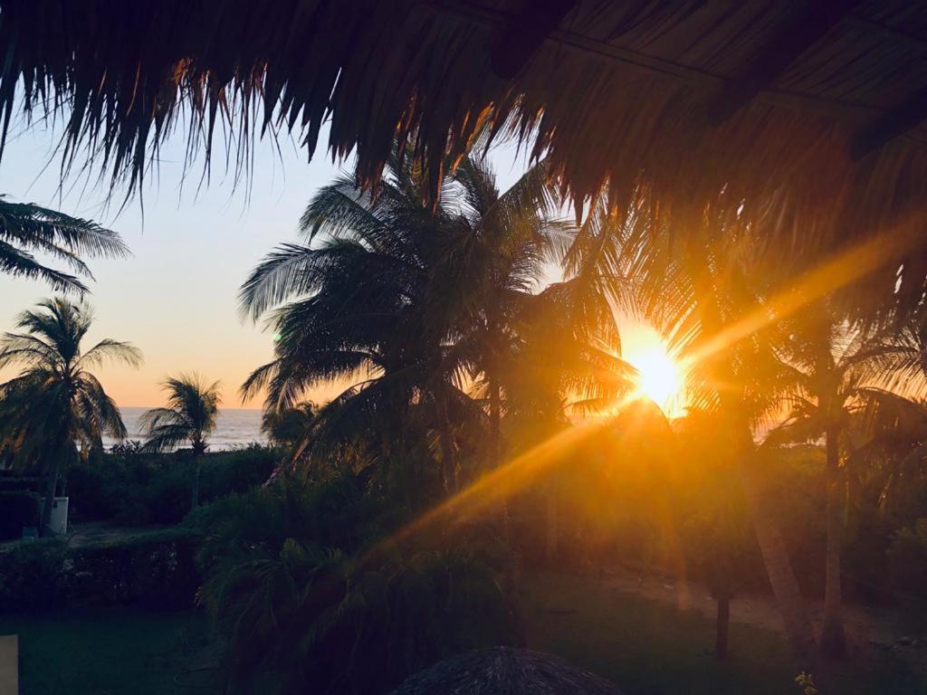 Casa Maya Private Villa On The Beach Puerto Escondido  Dış mekan fotoğraf